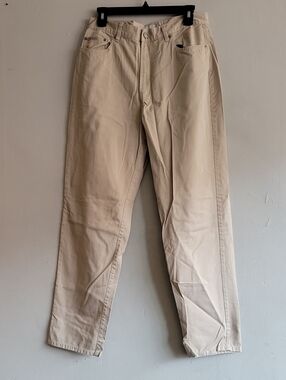 Vintage women's size 12 Calvin Klein CK khaki pants chino tapered leg